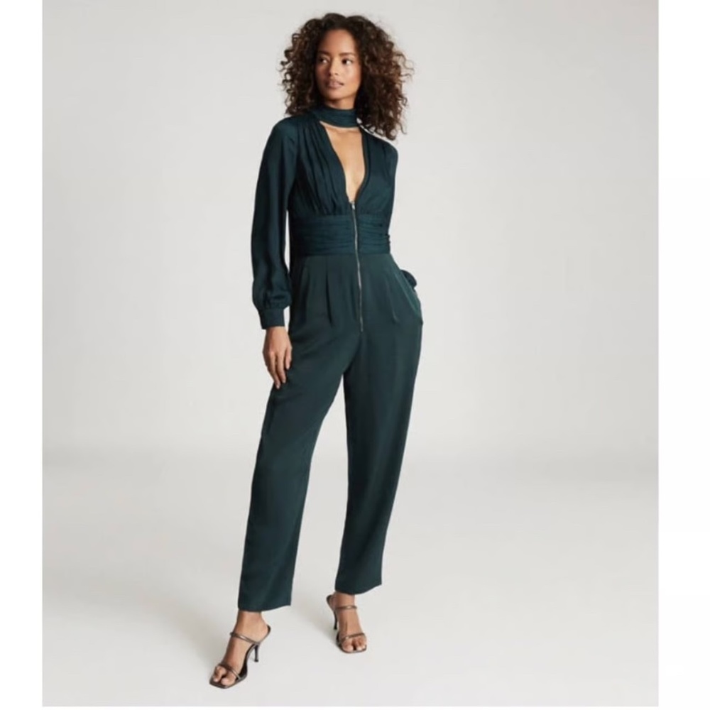 Reiss NWT Kinley Jumpsuit - Picture 1 of 2